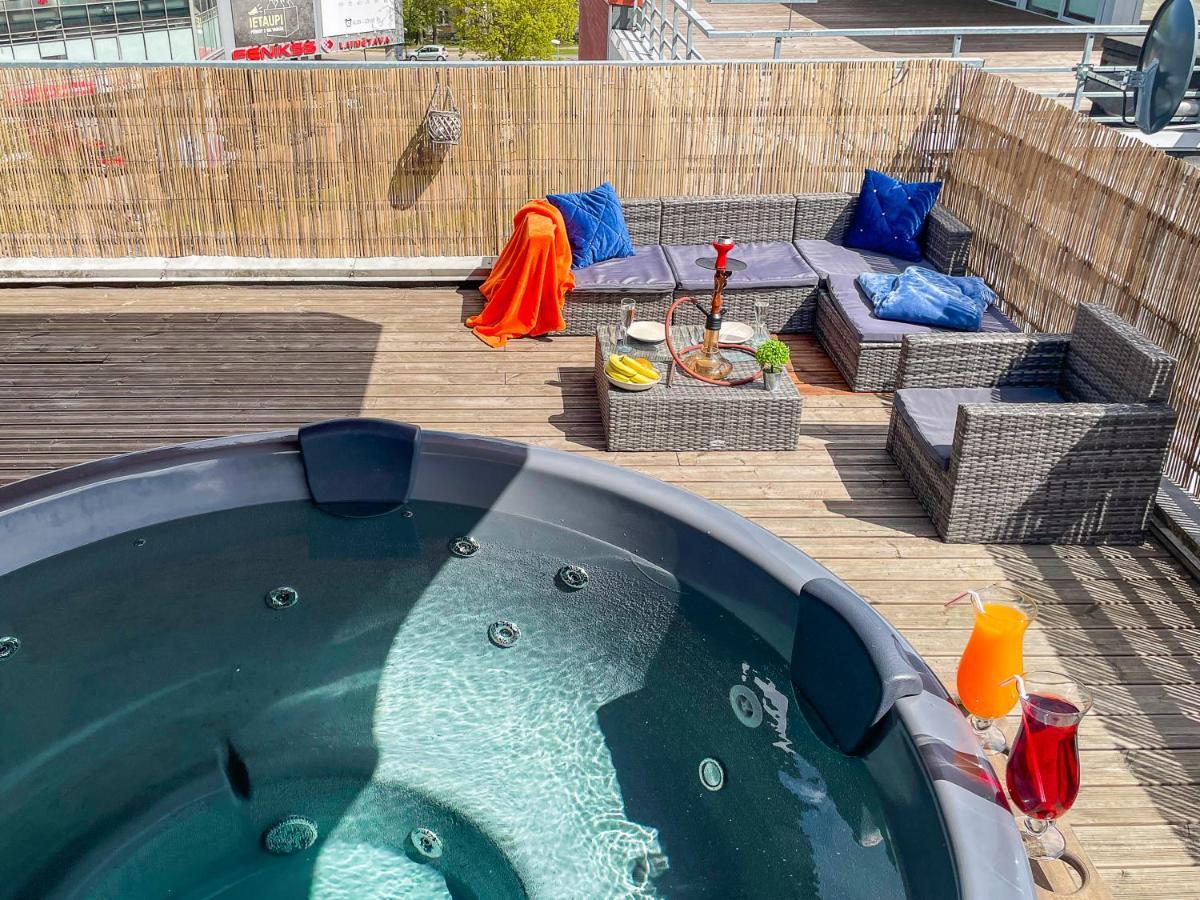 Skyhouse Riga Lux Penthouse & Spa Zewnętrze zdjęcie